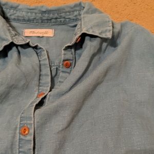 Madewell Dresses - Madewell Indigo Central Shirtdress in Blue Madewell Dresses - Madewell Indigo Central Shirtdress in Blue